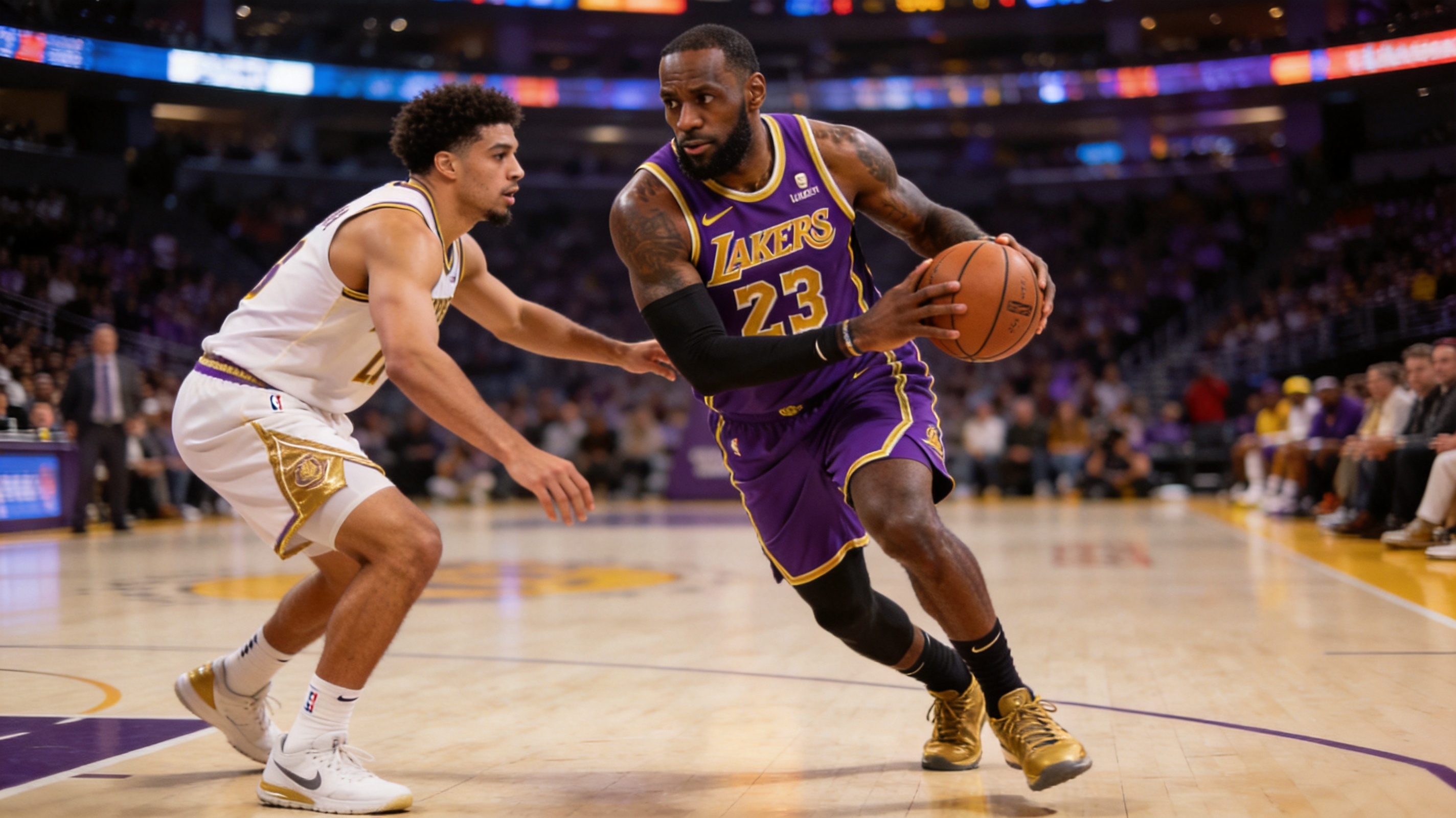 NBA 比赛现场